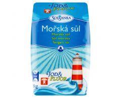 SUL MORSKA S JODEM A FLUOREM   1KG   