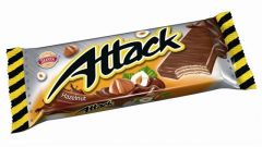 OPL.ATTACK S LISKOOR. NAPLNI V MLEC. KAKAO. POLEVE 30G