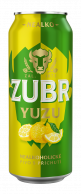 PIVO ZUBR YUZU PLECH 0,5L