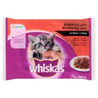WHISKAS KAPSICKA JUNIOR 4X100G