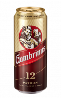 PIVO GAMBRINUS PATRON 12 PLECH