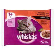 WHISKAS KAPS.MENU 4MASA 4X100G