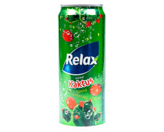 RELAX LIMONADA S PRICHUTI KAKTUS 0,33L PLECH