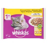 WHISKAS KAP.DRUB. V ZELE 4X100G