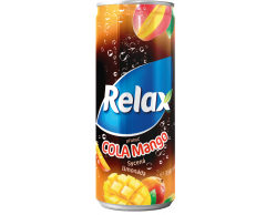 RELAX LIMONADA S PRICHUTI COLA MANGO 0,33L PLECH