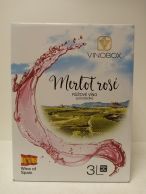 VINO MERLOT ROSE 3L BIB VINOBOX 