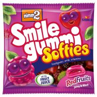 NIMM2 SMILEGUMMI SOFTIES RED FRUITS 90G