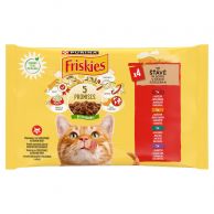 FRISKIES MPC KOCKA 4X85G KUR./HOV./JEH./KACH.