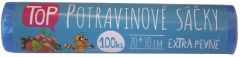 SACKY POTRAVINOVE 20X30CM ROLE MODRE 100KS 