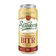 PIVO STAROBRNO BITR 0,5L PLECH