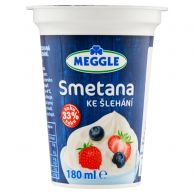 SMETANA KE SLEHANI 33% 180G  MEGGLE Z12