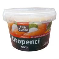UTOPENCI  DLE GUSTA 500 G PP 350 G VAHALA