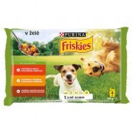 FRISKIES ADULT HOV.KUR.JEHN. V ZELE 4X100G