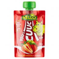 HELLO CUUC 100% S JAHOD. JABLKY 100G