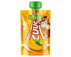 HELLO CUUC 100% S BANANY JABLKY 100G