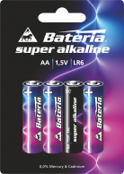 BATERIE SUPER ALKALINE LR6 AA BLISTR 4KS