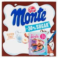 MONTE WRAP -30% CUKRU 4X55G Z9