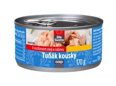 CS TUNAK KOUSKY V ROSTL.OLEJI 170G PP120G DLE GUSTA