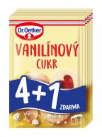 CUKR VANILINOVY 4+1 BAL. 100G DR.OETKER