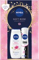 KAZETA NIVEA SOFT ROSE SG 250ML + DEO 150ML