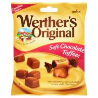 WERTHERS ORIGINAL CHOCOLATE TOFFES 70G STORCK